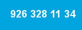 926 328 11 34
